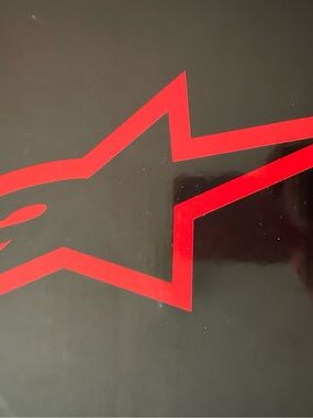 Alpinestars Black Box with White Logo and Fuchsia Accent